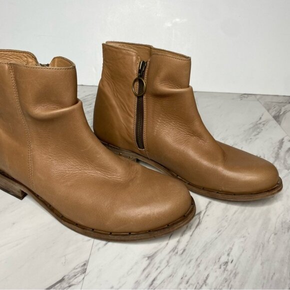 Beek Quail Light Brown Tan Bootie 8 1/2 - Picture 10 of 14